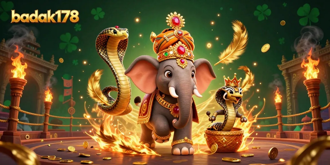 Experience thrilling gameplay with badak178's newest application download, featuring vibrant casino elements.