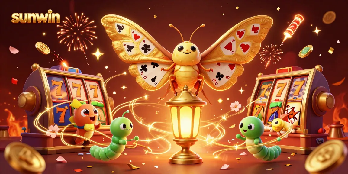 Experience the excitement of sunwin with vibrant casino scenes and golden games that entice players.