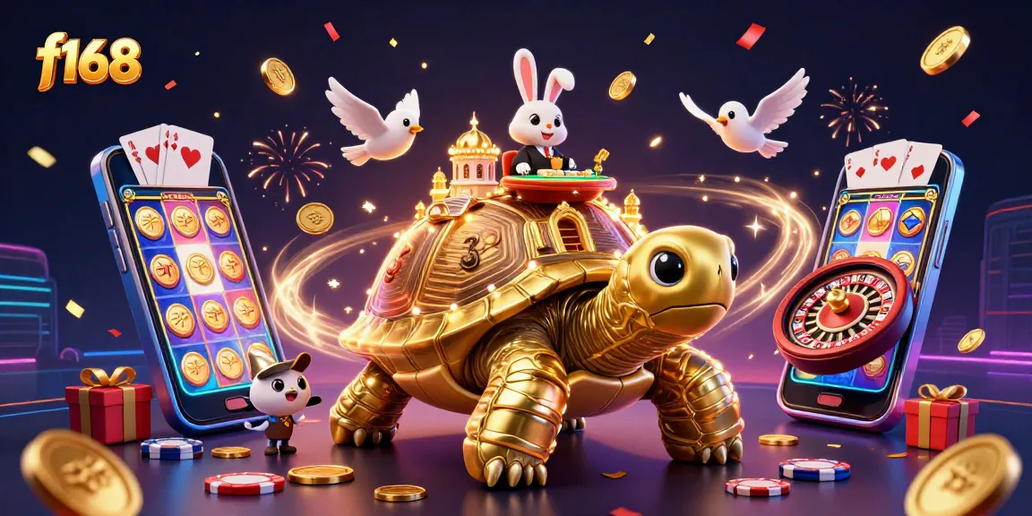 Experience the excitement of f168 with colorful slot games and dynamic casino elements.