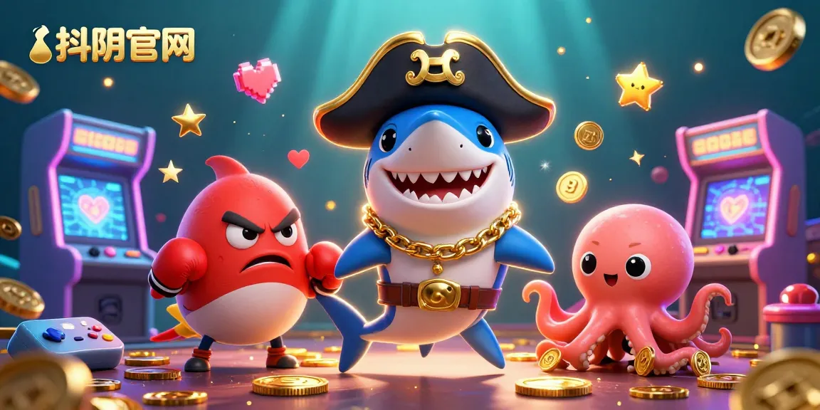 Experience the excitement of 抖阴官网 with our vibrant characters and casino gaming elements!